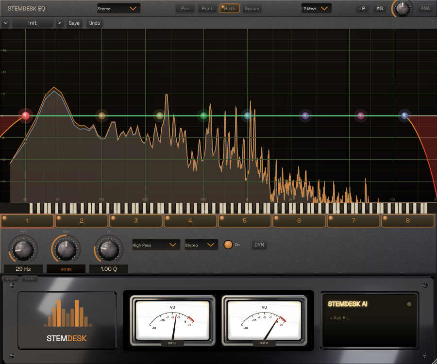 StemDesk EQ plugin