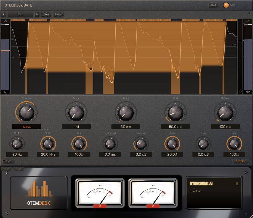 StemDesk Gate plugin